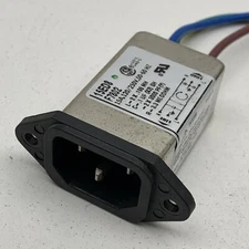 Corcom 15ED8 Filtered IEC C14 Male Inlet Filter 15A 125/250V (C13 Panel Jack)