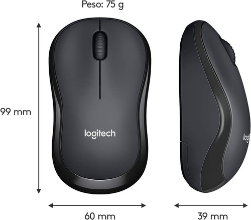 Logitech MK320 Wireless Desktop Keyboard and M220 Mouse Combo Receiver Batteries - Picture 7 of 9