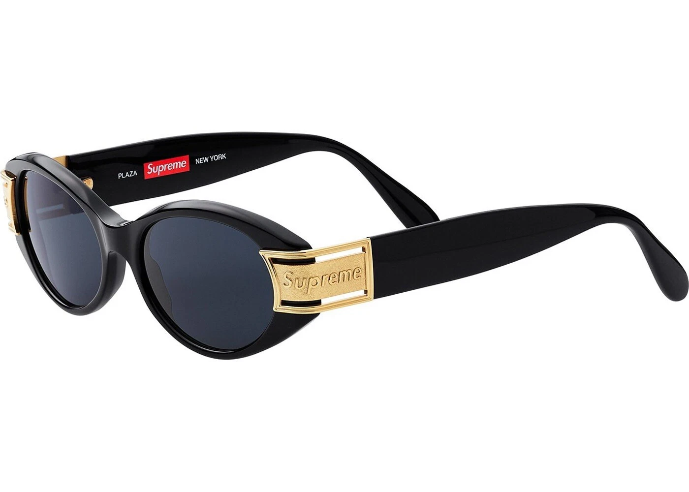 SS18 SUPREME PLAZA SUNGLASSES BLACK (hoodie jacket tee hat cap beanie)