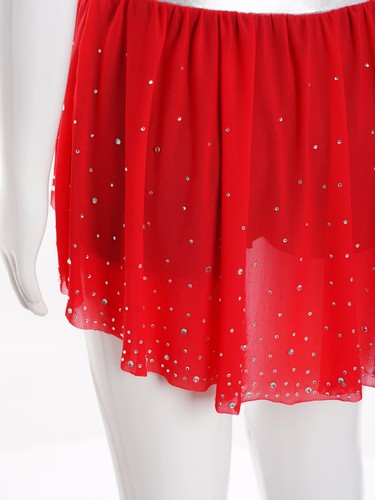 Girls Uniform Cheer Leader Outfit Sports Set Competition Tops Cheerleading Mini - Picture 17 of 47