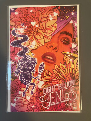 Eight Billion Genies #1 Frison & Seeley Variant Cover B Image Comics 2022 Amazon