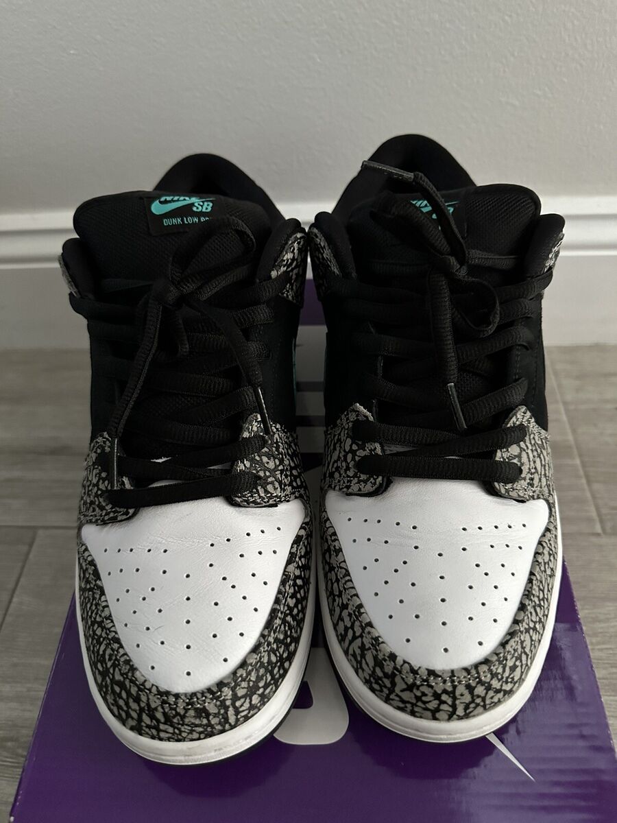 Nike SB Dunk Low Atmos Elephant BQ6817-009 Grey Black Black Nike SB Dunk Low Atmos Elephant BQ6817-009 Grey Black Black