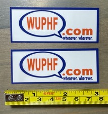 2 WUPHF Sticker SMALL Decal 3" Froggy 101 The Office Dwight Schrute Indoor Use