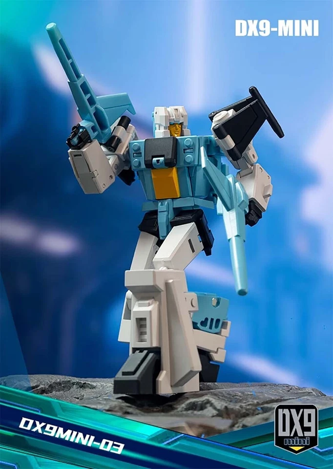 DX9 Toys Brainstorm DX9-mini 03 Matthew Axelson Action Figure toy in stock - Image 3 of 4