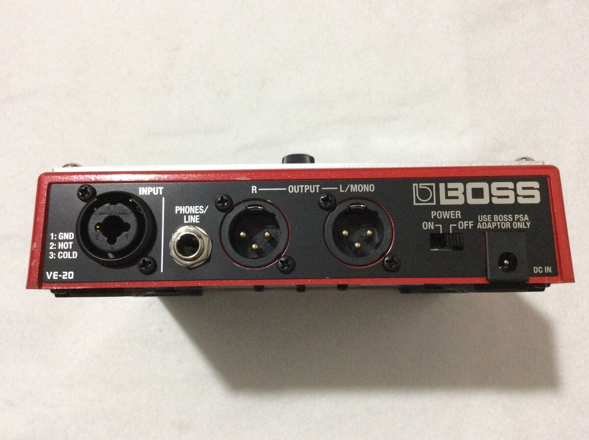 BOSS Vocal Performer VE-20 Vocal Processor Voice Effects BOSS Vocal Performer VE-20 Vocal Processor Voice Effects