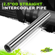 63.5 in 2.5" Straight Aluminum Turbo Intercooler Pipe Hose Piping Tube L=600 mm