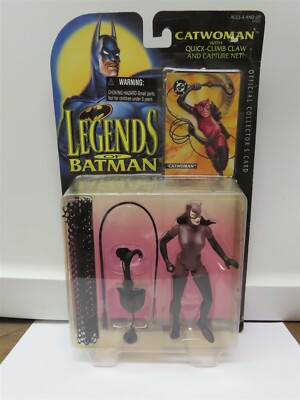 Kenner 1994 Legends of Batman Catwoman Quick-Climb Claw and Capture Net Sealed