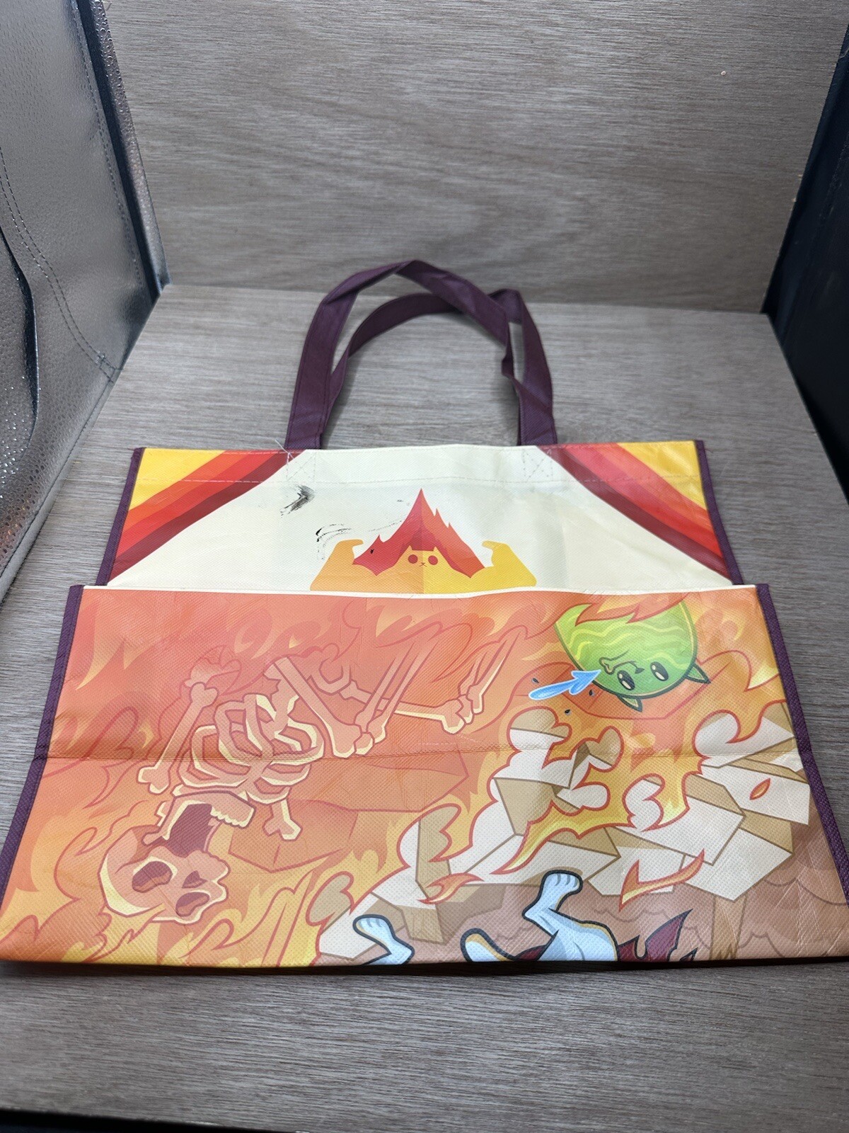 Burning Cat Light Carry On Bag Exploding Kittens - image 2