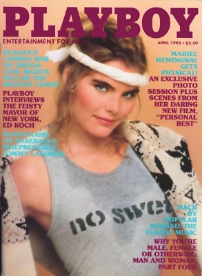 PLAYBOY APRIL 1982 Mariel Hemingway Linda Rhys Vaughn Ed Koch James