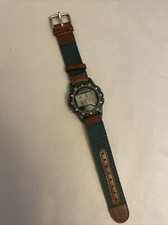 Vintage Guess Waterpro Wrap Strap Chrono Watch 50M W/R New Battery