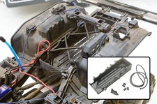 LCG Battery Tray Mount Cradle Holder  For Traxxas TRX4 K10 High Trail Crawler