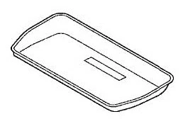 Genuine OEM Honda Odyssey Cargo Tray 2005-2010 Trunk 08U45-SHJ-100 - Imagem 2 de 2