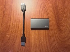 PNY Elite Portable SSD 480GB External USB 3.0 Formatted and Tested w/ cable