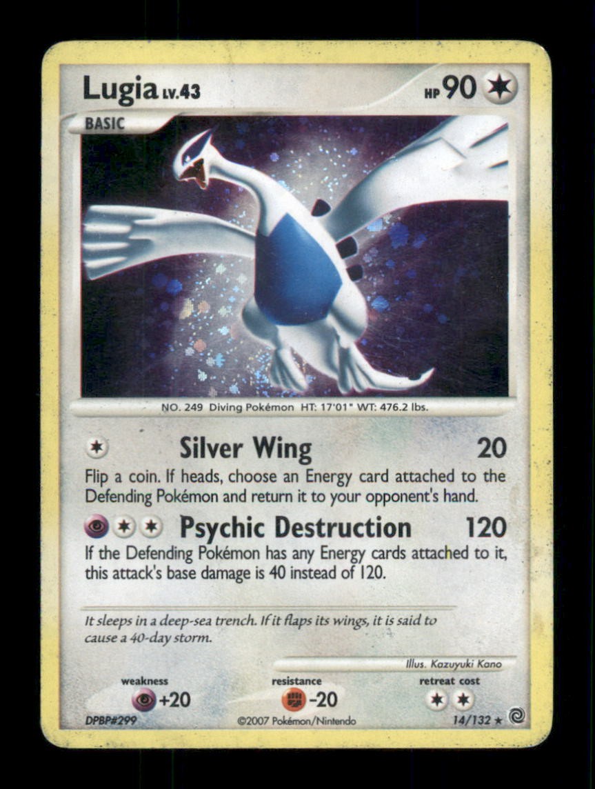 Lugia Holo Rare Secret Wonders 14/132 HP