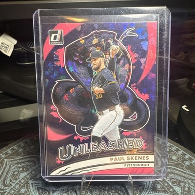 Paul Skenes 29/99 Pink Ice 2026 Panini Donruss Unleashed