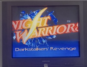 Night Warriors: Darkstalkers' Revenge (Sega Saturn) CIB + Reg Tested & Working