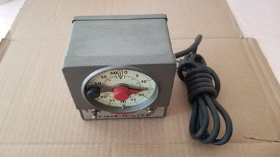Vintage Master Time-O-Lite Model M-59 Darkroom Timer Working VGC
