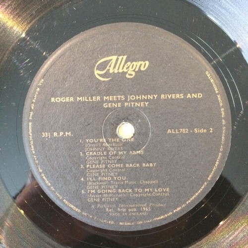Roger Miller Meets Johnny Rivers And Gene Pitney - Roger Miller - Picture 5 of 5