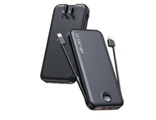 Portable Charger W/ 12000mAh 22.5W Type C Fast Charging Built In Cables&