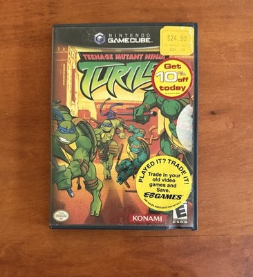Teenage Mutant Ninja Turtles (Nintendo GameCube) CIB Complete &Tested Ships Fast