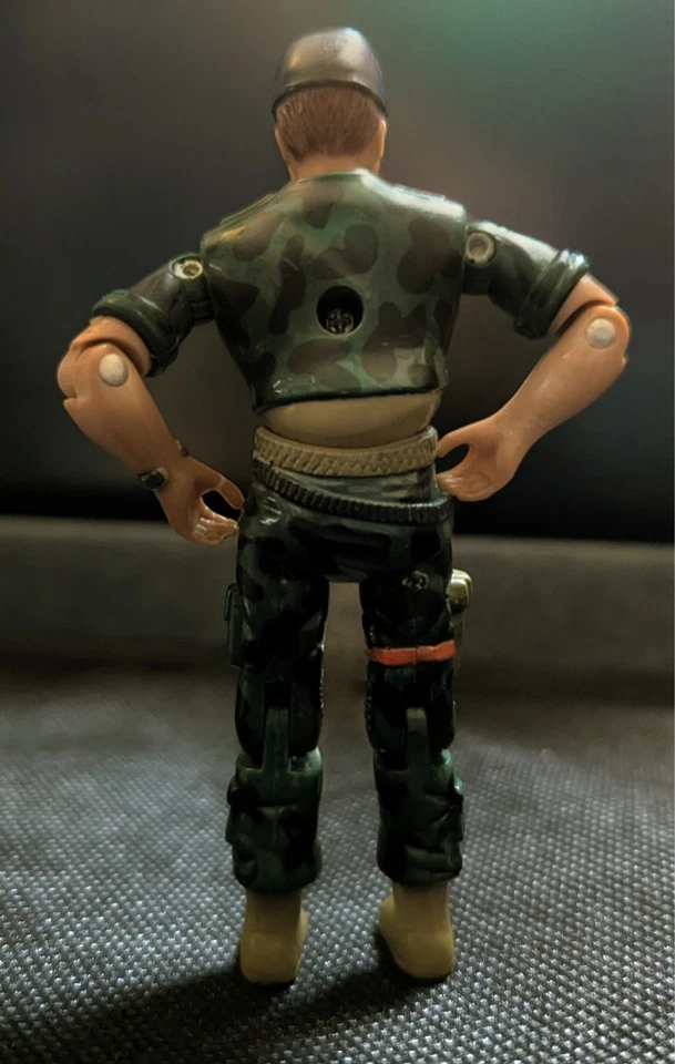 Vintage 1986 Lanard The Corps Sarge Ordnance Chief 3.75" Action Figure - Image 2 of 2