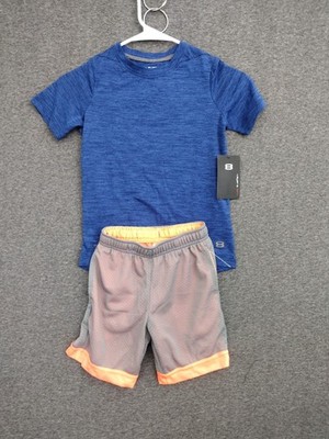 Assorted Brand 2-Pck S Layer8 Qwick-Dry Shirt + XS Athletic Works Shorts Active