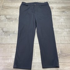 Lululemon Pants Mens 34x32 Black Stretch Micr...
