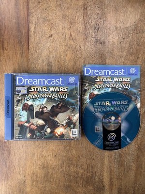 SEGA DREAMCAST SPIEL STAR WARS EPISODE 1 JEDI POWER BATTLES - PAL UK EU CIB