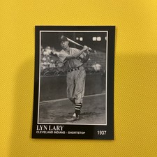 1991 The Sporting News Conlon Collection - Lyn Lary #318 No Mlb Logo On Back