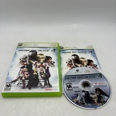 Dead or Alive 4 Xbox 360 Microsoft 2005 Complete w/ Manual CIB Tested