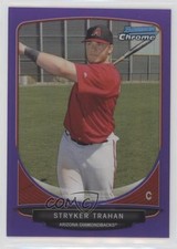 2013 Bowman Chrome Prospects Purple Refractor 11/199 Stryker Trahan #BCP123 3i6