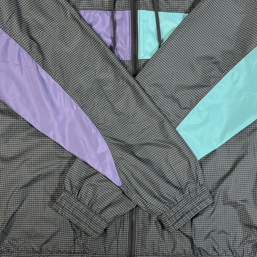 Hurley 90s Mens Jacket Windbreaker Hooded Large New - Picture 11 of 18