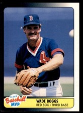 1990 Fleer Baseball MVPs #3 Wade Boggs