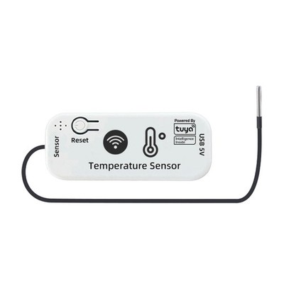TUYA WLAN-Temperatursensor App-Fernüberwachung Wasserdichter Tuya-Temperatu6276