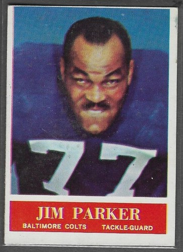 Jim Parker #8 1964 Philadelphia card