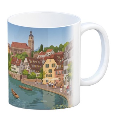 Tübingen St. Georg Impression Kaffeebecher