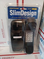 Vintage  FACTORY SEALED Conair Slim Design corded telephone SW207BKS