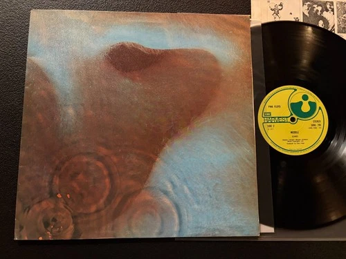 PINK FLOYD Meddle LP Harvest SHVL 795 Orig 1971 Press Textured Jacket Rare VG+