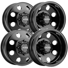 Set Of 4-16 Inch Ultra Modular Dually 8x170 Gloss Black Wheels Rims Set Of 4-16 Inch Ultra Modular Dually 8x170 Gloss Black Wheels Rims