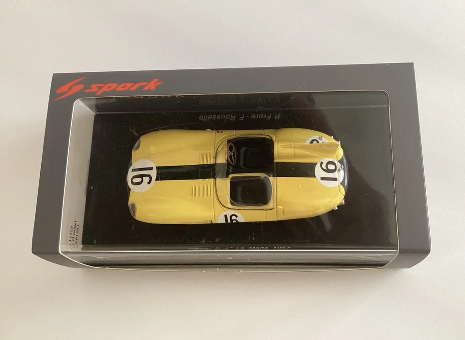 SPARK 1/43 JAGUAR D TYPE #16 4th Le Mans 1957 PAUL FRERE FRED ROUSSELLE NEW L@@K - Image 3 of 4