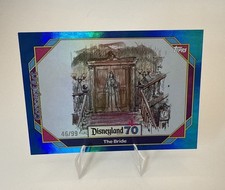 The Bride-Blue Foil-2025 Topps Disneyland 70th Anniversary #46/99 SSP