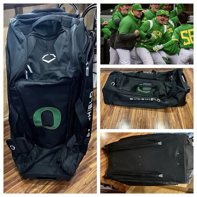 oregon ducks team issued Baseball Not Nike Evoshield Travel Batting Glove Bag #