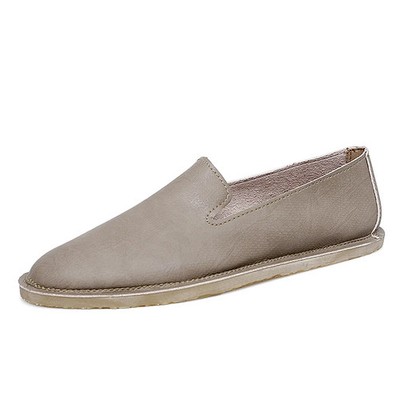 Genuine Leather Loafers Handmade Casual  Comfortable Anti-Slip Leisure Footwear