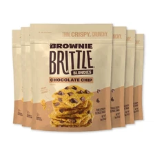 – Chocolate Chip Blondie Thin and Crispy Sweet Snacks Pack of 6, 5 oz, Rich G...