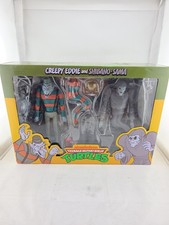 NECA TMNT Creepy Eddie and Shibano-Sama 2 Pack - NIB Turtles Free Shipping