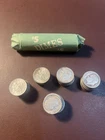 1946-1964 90% SILVER ROOSEVELT DIMES ROLL 50 COIN LOT- MIXED DATES AND MM