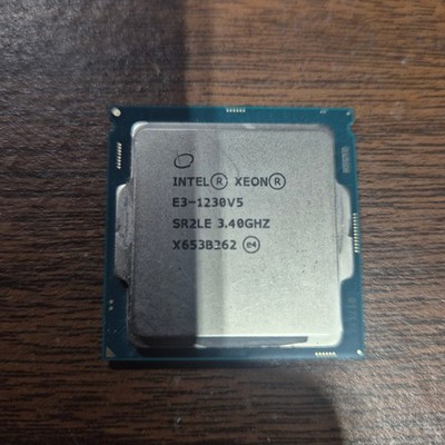 Intel Xeon E3-1230 v5 3.40GHz Quad-Cores 8MB LGA1151 Processor P/N: SR2LE Tested