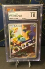CGC 10 GEM Mint Bulbasaur 143/142 Pokemon Stellar Crown Illustration Rare 🍃
