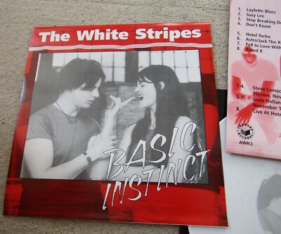 The White Stripes - Basic Instinct 10'' LP White Vinyl  Unplayed UK Original