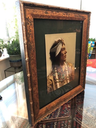 Detroit Photographic color lithograph Otossaway Chief - Picture 3 of 6